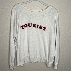 Wildfox Tourist sweatshirt size small